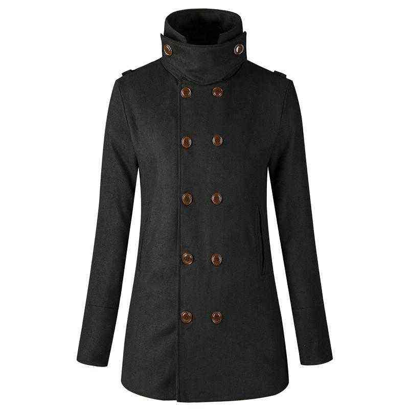 zwarte mix peacoat