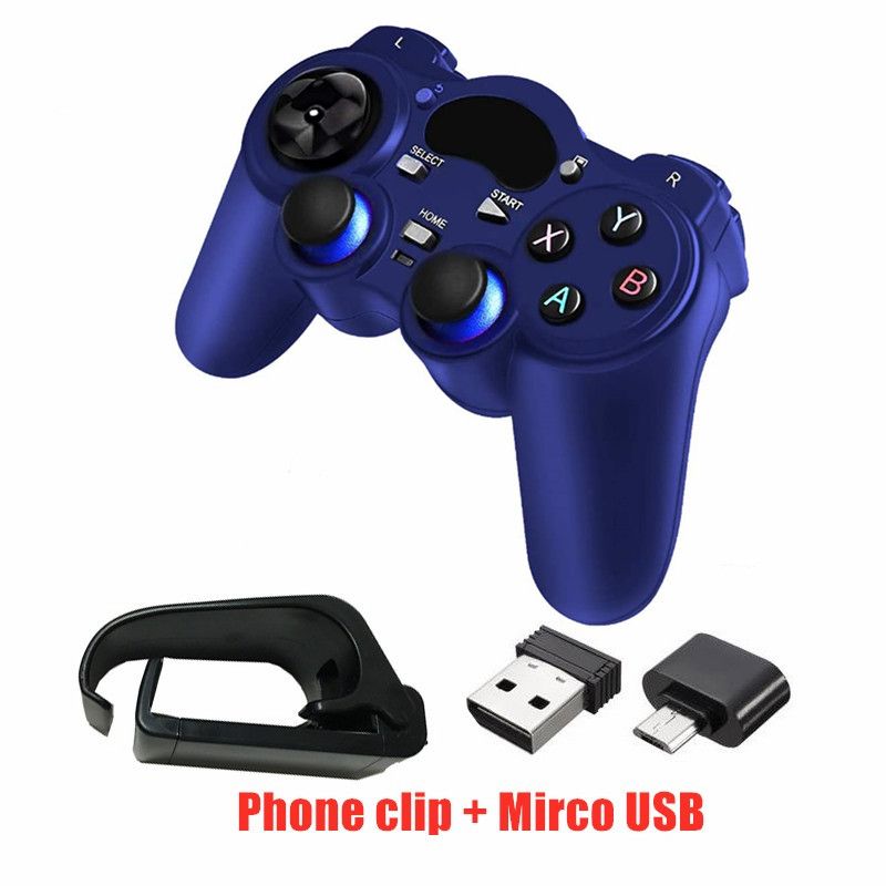 Blauwe USB -clip