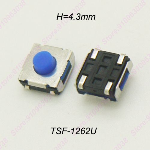 H 4.3 mm U escribe 6.2x6.2 mm