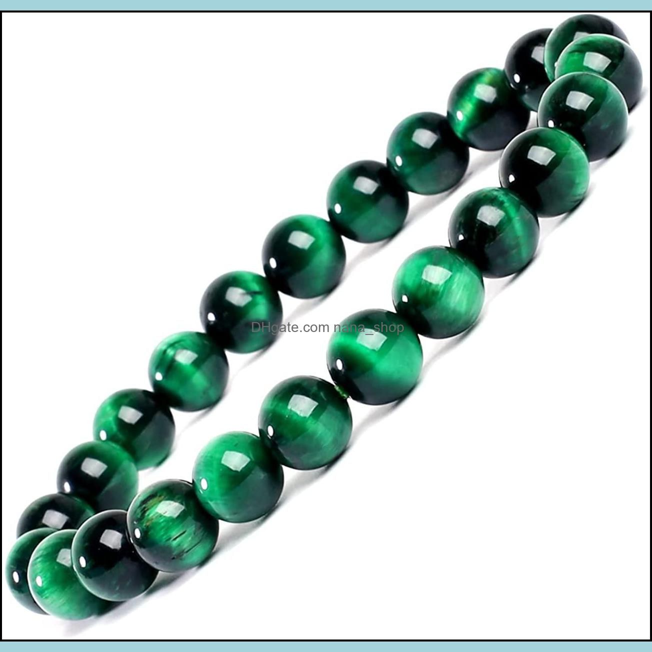 12mm Green Tiger Eye