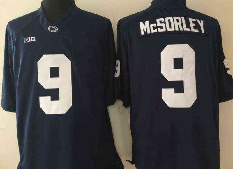 9 Trace McSorley Navy Jersey