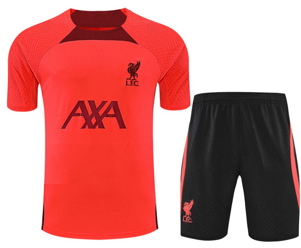 Men volwassen 22 23 voetbal training trainingsgeval voetbalpak jerseys  shorts met korte mouwen set 2022 2023