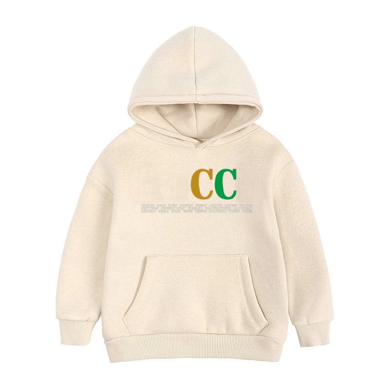 sweat à capuche beige