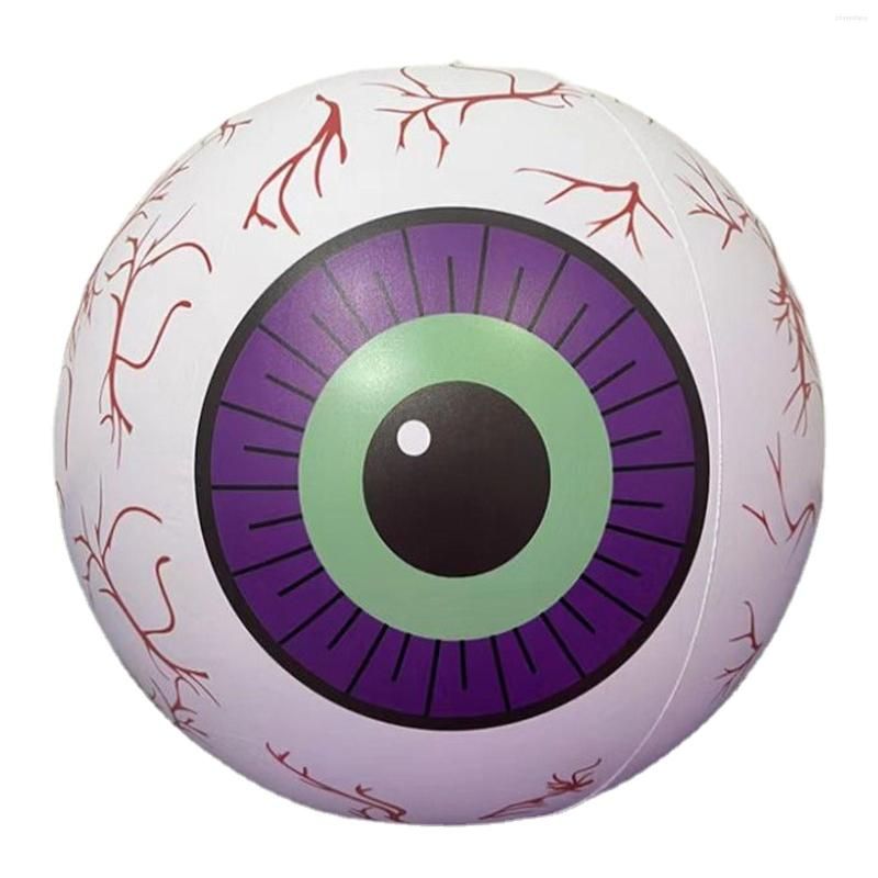Purple eye ball