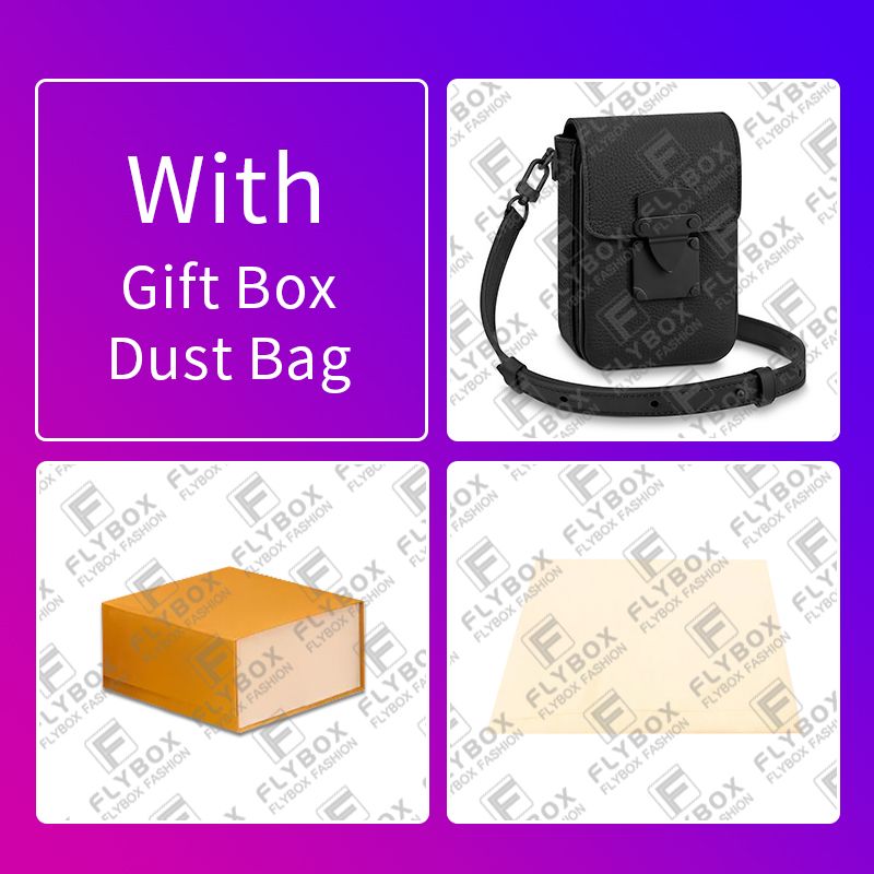 Black Embossed 2 & with Dust Bag & Box