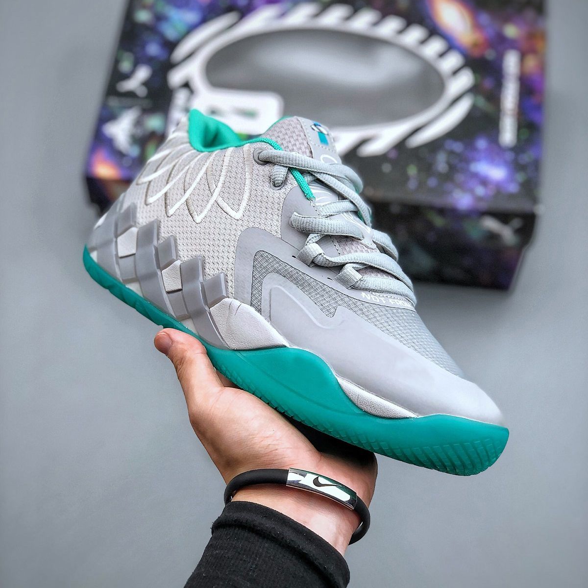 2023Lamelo ShoeMens LaMelo Ball MB 01 Low Basketball Shoes UFO Blue