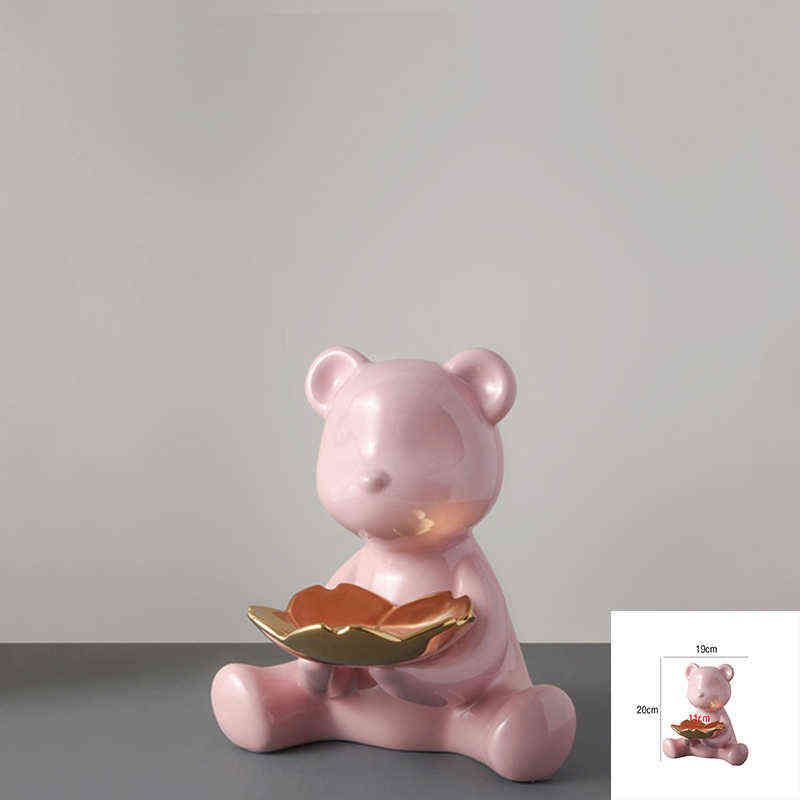 Urso rosa m