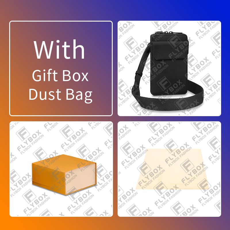 Cowhide Black 2 & with Dust Bag & Box