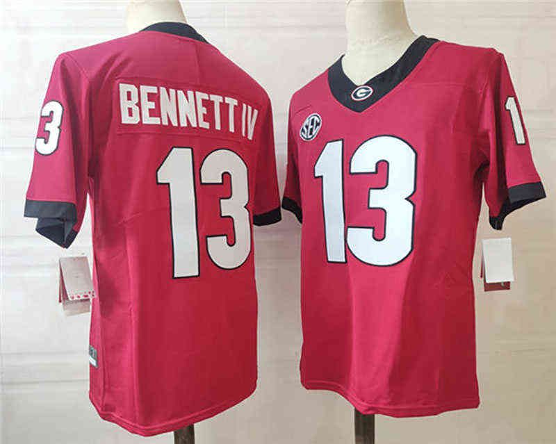 13 Stetson Bennett IV Red Jersey