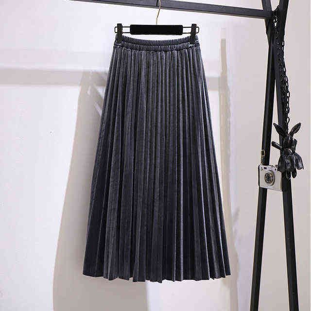 dark gray skirt