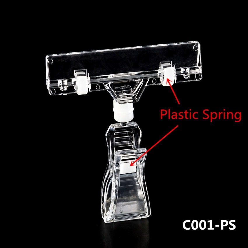 Spring en plastique transparent