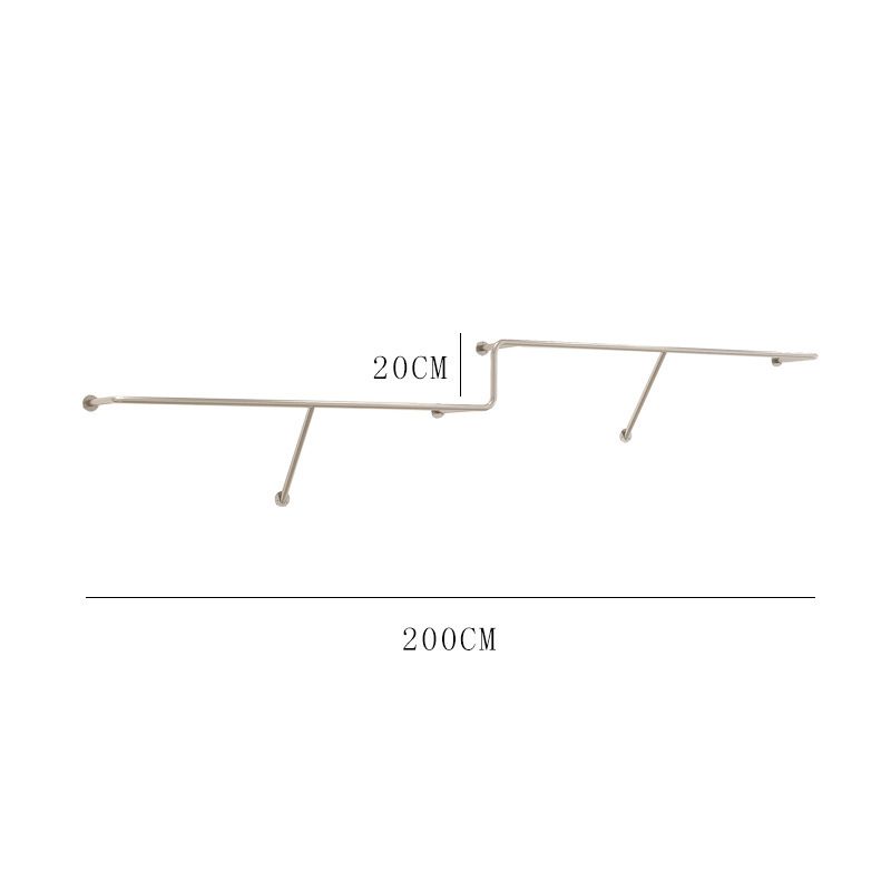 Diagonal hylla 200 cm