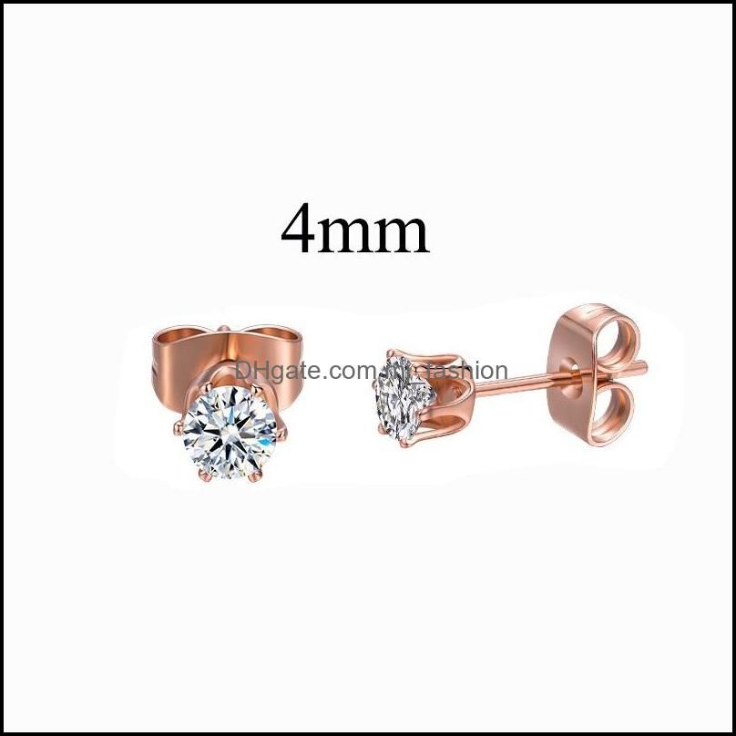 Rose Gold 4Mm