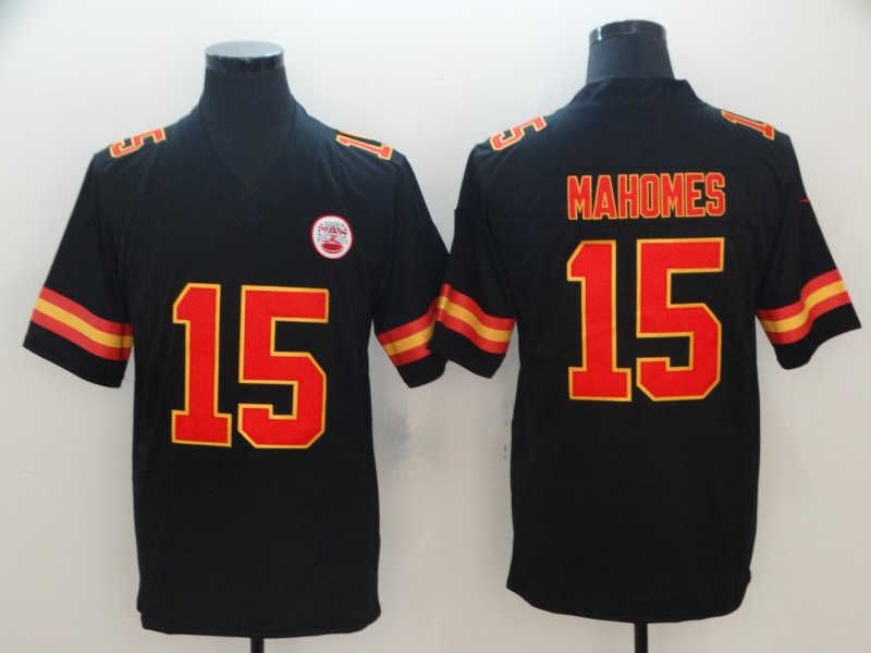 KC 15 Mahomes Black (no 150 ° parche))