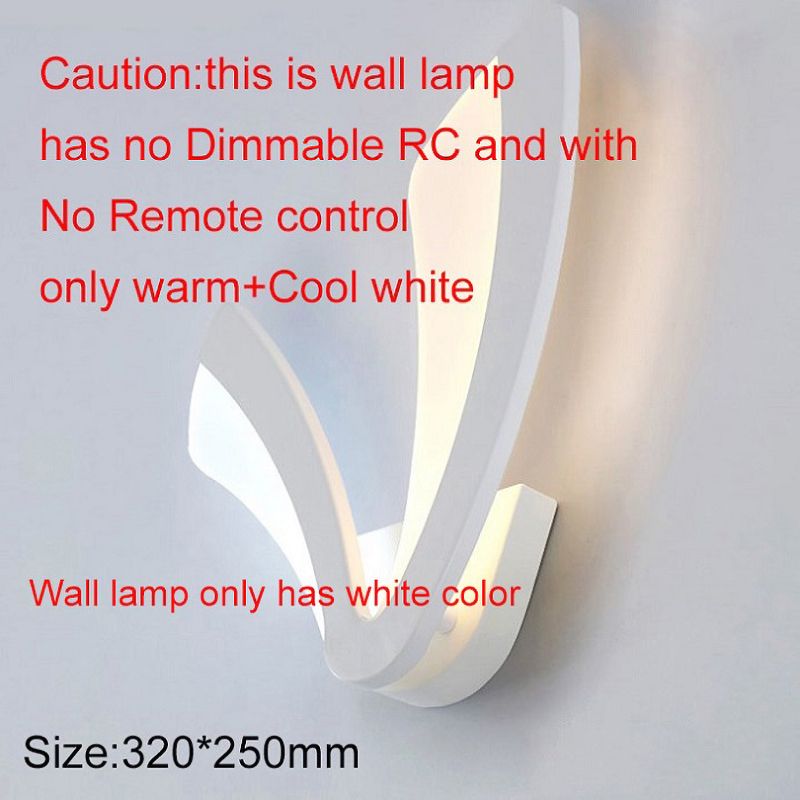1 heads wall lamp Warm white no remote