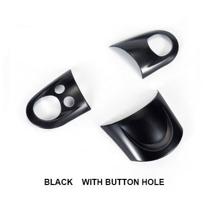 With Button Black