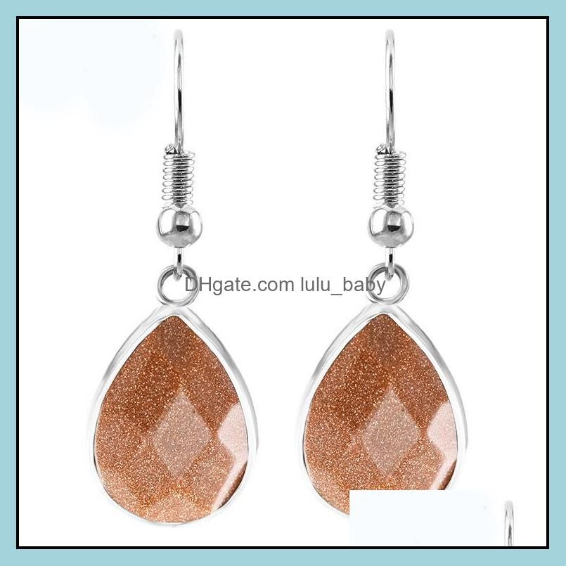 Teardrop Red Goldstone