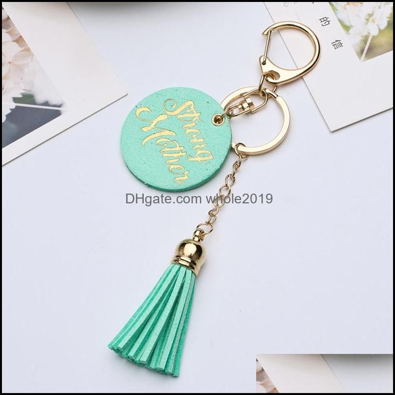 #3 Leather Tassel Keychain