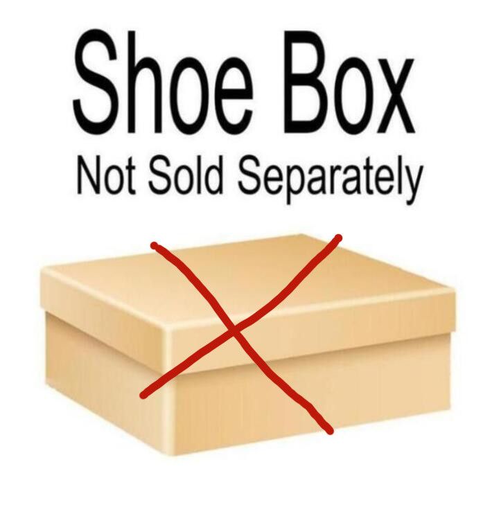 Ayakkabı kutusu yok