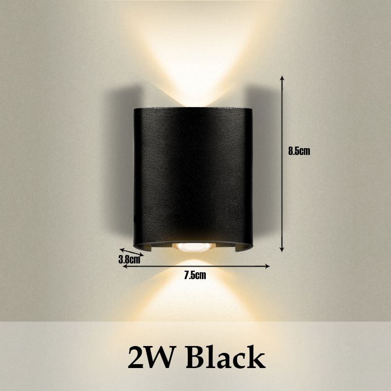 Type A 2W Black China Warm White