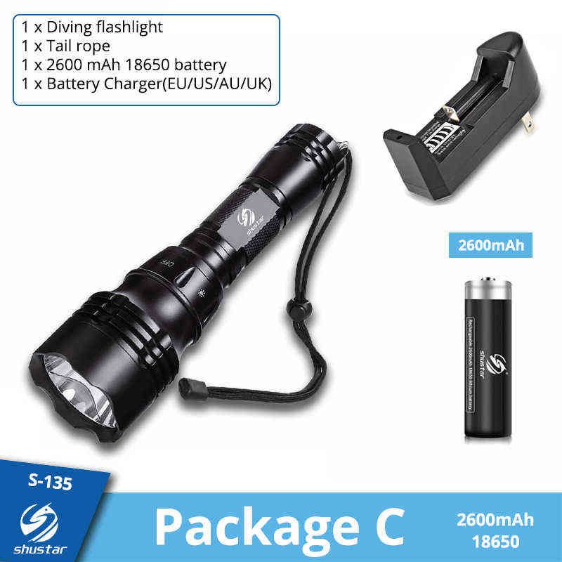 Package C-2600mAh-L2 de haute luminosité