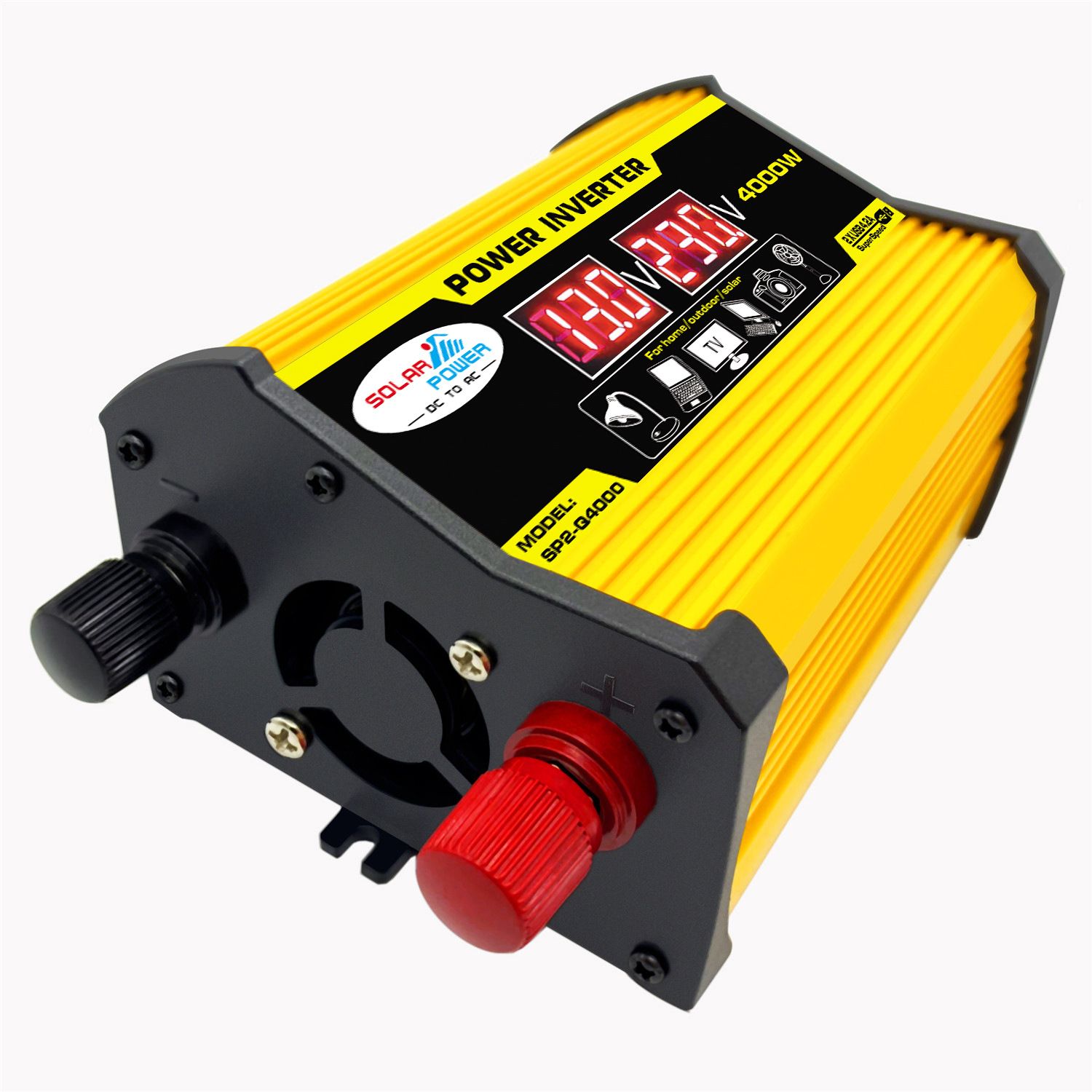 DC12V-AC220V Yellow