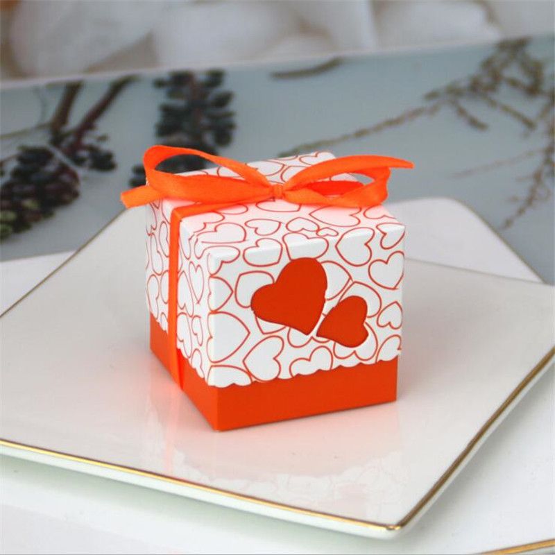 Orange China 50pcs 5.2x5.2x5cm