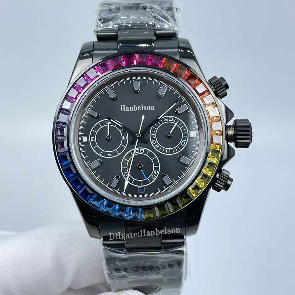 Blaken Rainbow Diamond Bezel