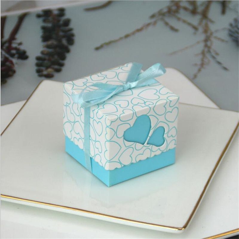 Chine bleu ciel 50pcs 5.2x5.2x5cm