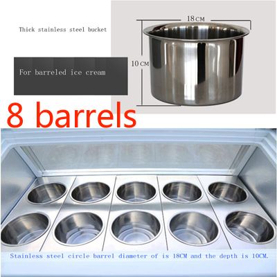 8 barrels