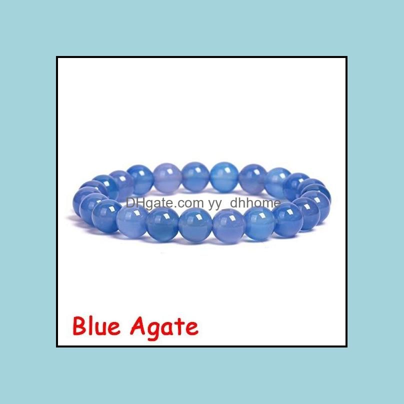 Agate bleu