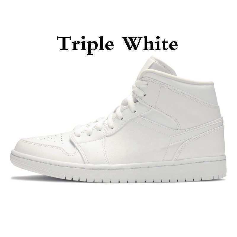 #25 Triple White 36-46