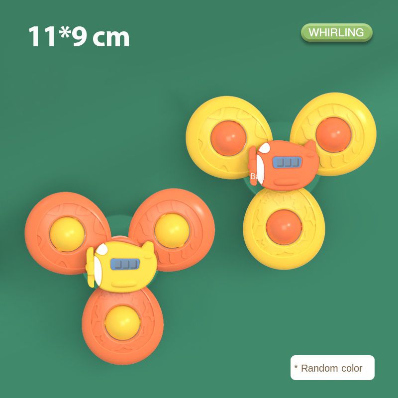 1pc Orange Spin Toy