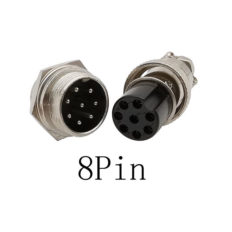 8PIN 1PAIR GX16