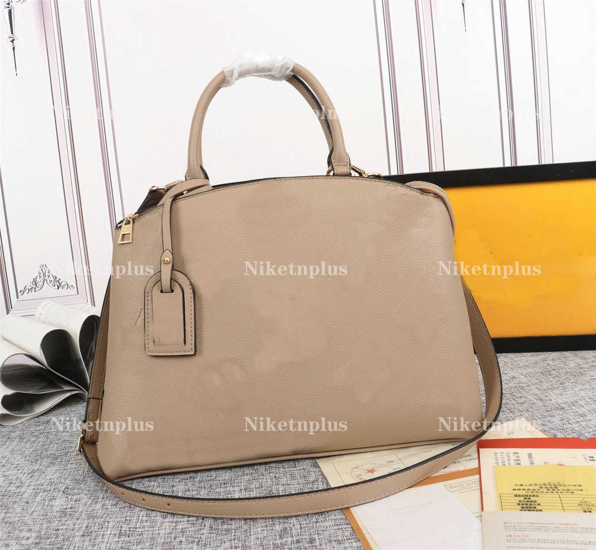 Grand Palais Tote Bag Monogram Empreinte Leather - Handbags M45811