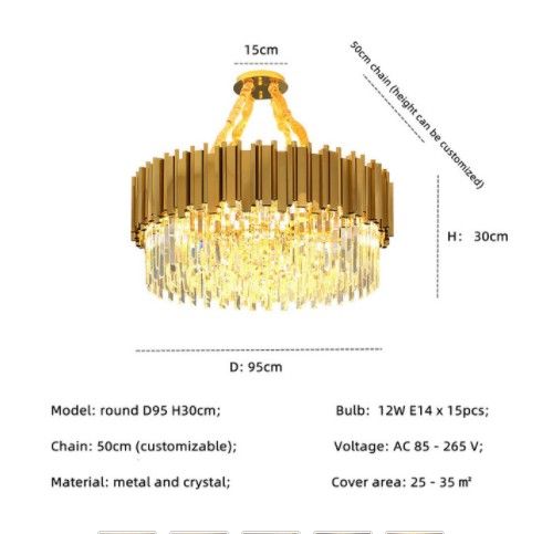 D95cm 15 luce