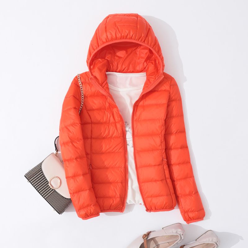 orange hooded