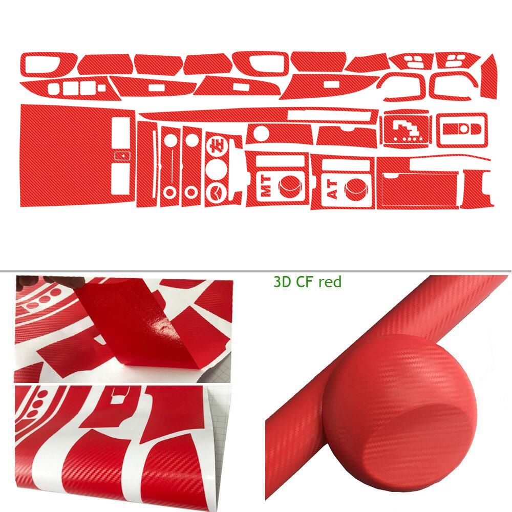 3D CF red