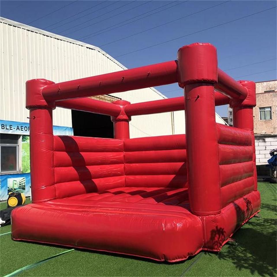 4x4m tutto in PVC-rosso