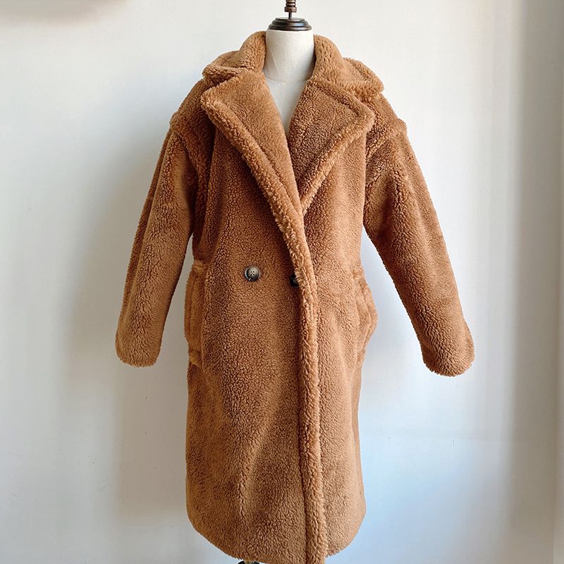 brown teddy coat