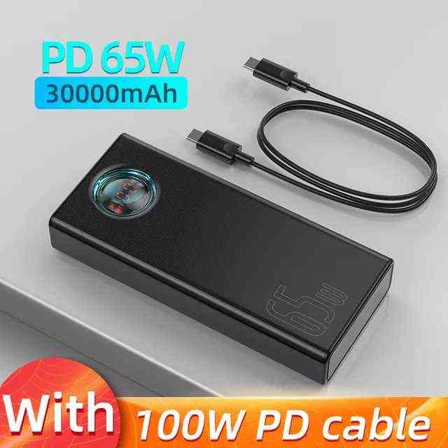 30000mah Black