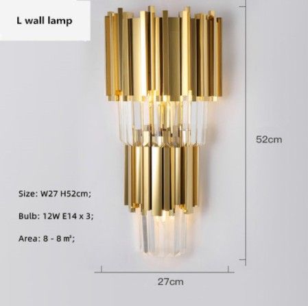 L lampe murale 3 Lumi￨re