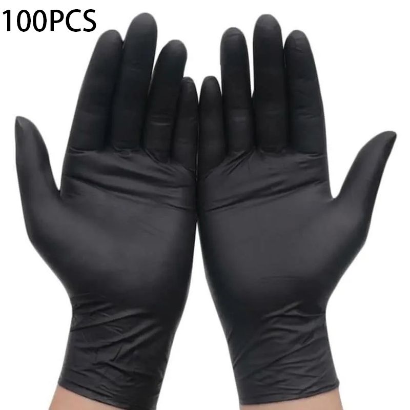 100 stcs zwarte handschoenen