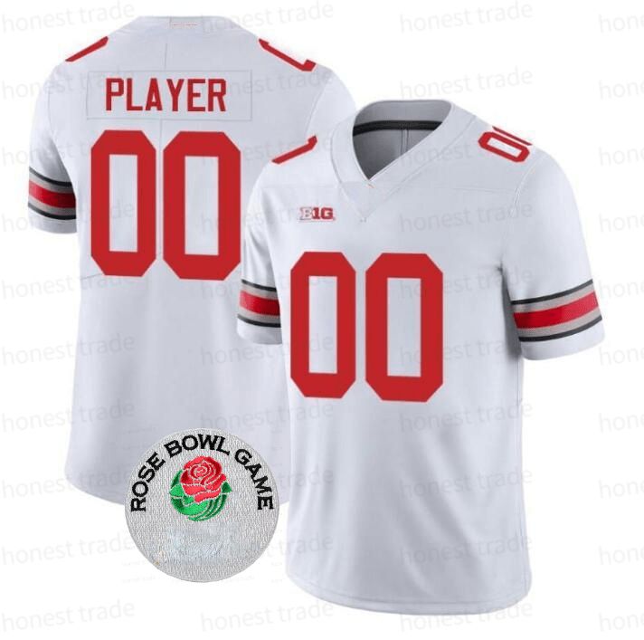 White Jersey+rose patch