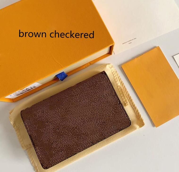 brown checkered