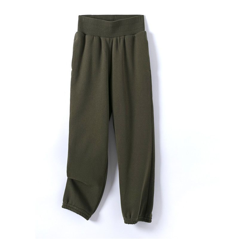 Pantalon vert noirâtre