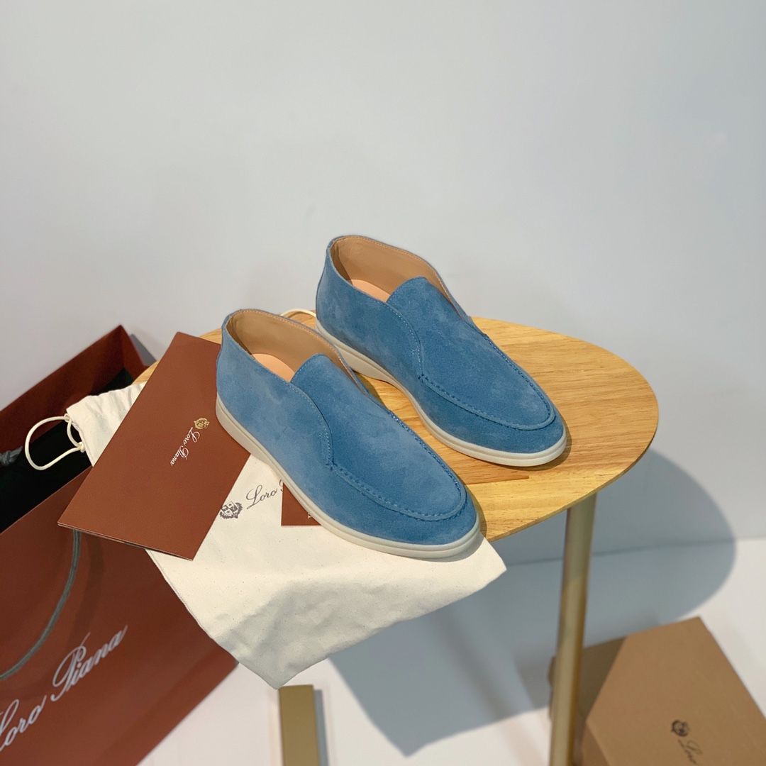 LP HIGH TOP OPEN WALK LOAFERS CAMEL SUEDE