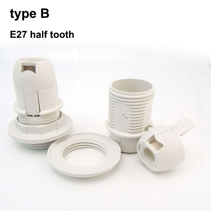 B white e27 1pcs