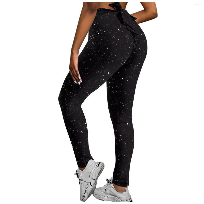 Motorcycle Apparel Sexy Leggings Women Leggins Mujer Push Up Bow Printing  Pants High Waist Stretch Strethcy Fitness Gym Clothing From Frasierleen,  $13.08