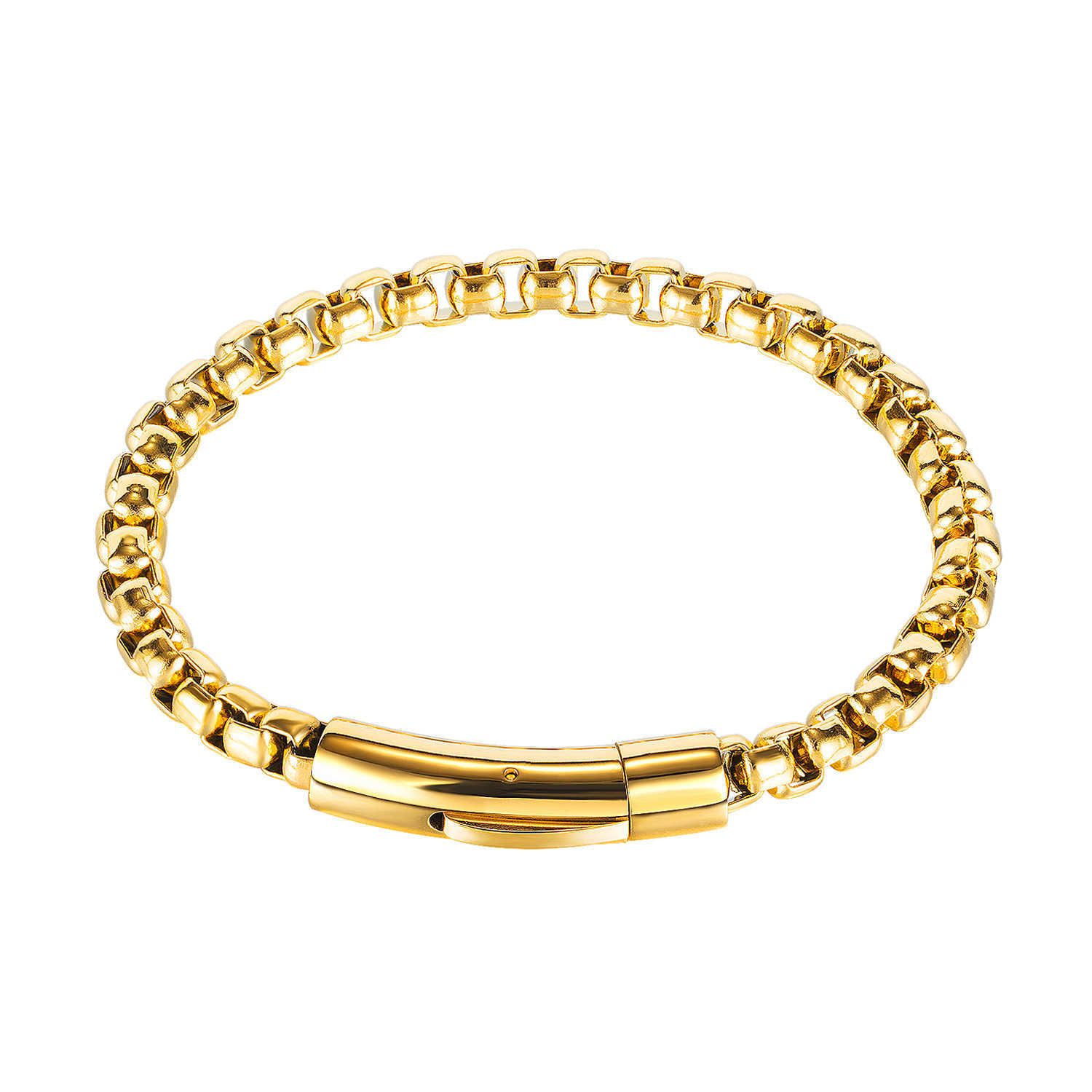 1137 - Gold Plated Steel Bracelet